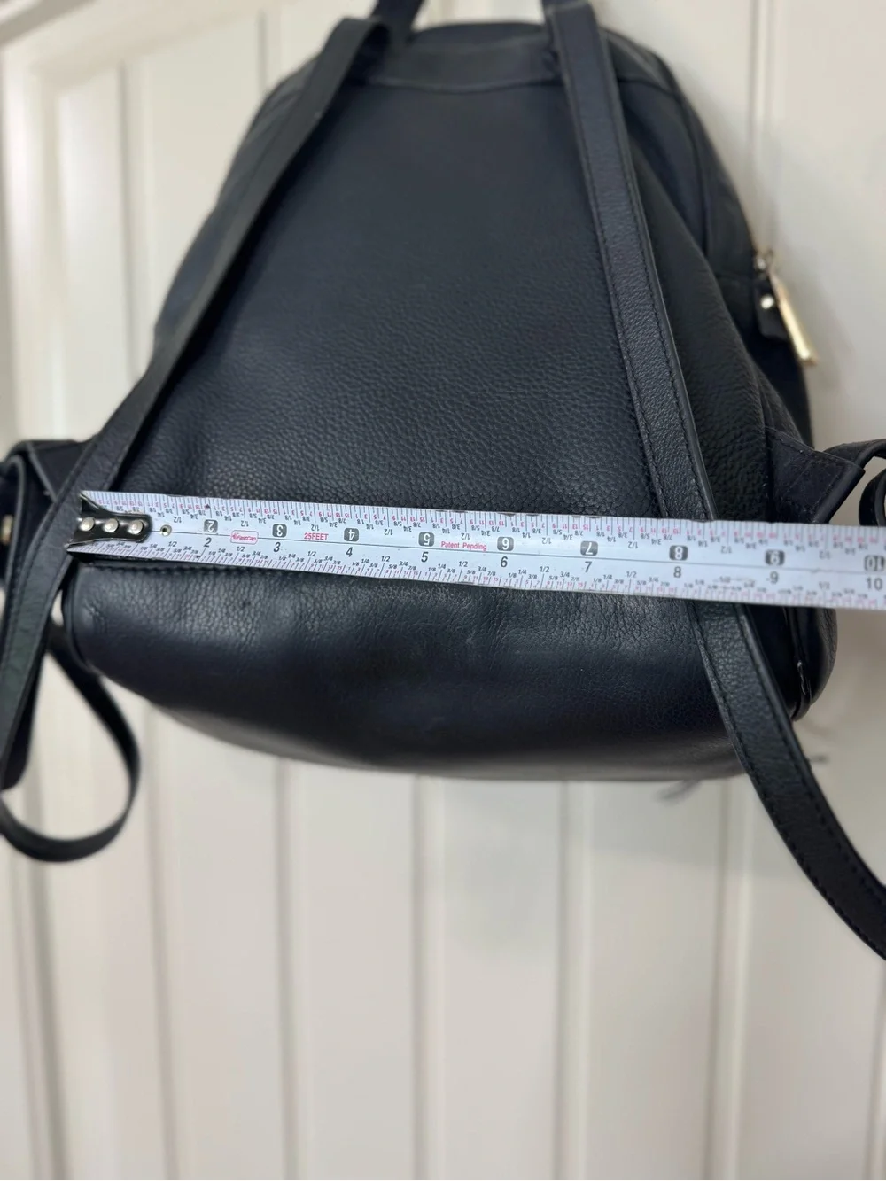 MICHAEL KORS 🖤 Pebbled Black Leather Backpack, Gold Hardware, 3 compartments